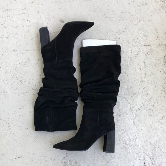 Jeffrey Campbell Felicity Slouch Boots Womens - Picture 1 of 4